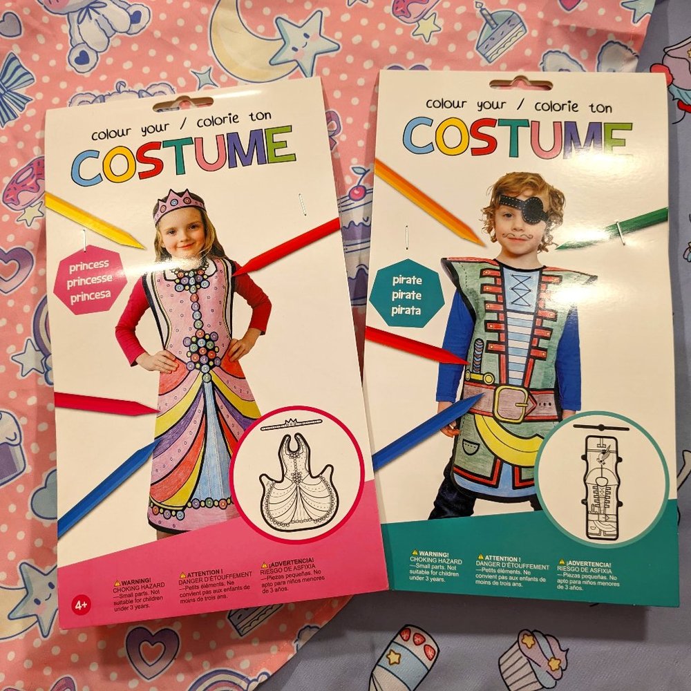 NEW! Color your own costume - Dress-up for kids!
